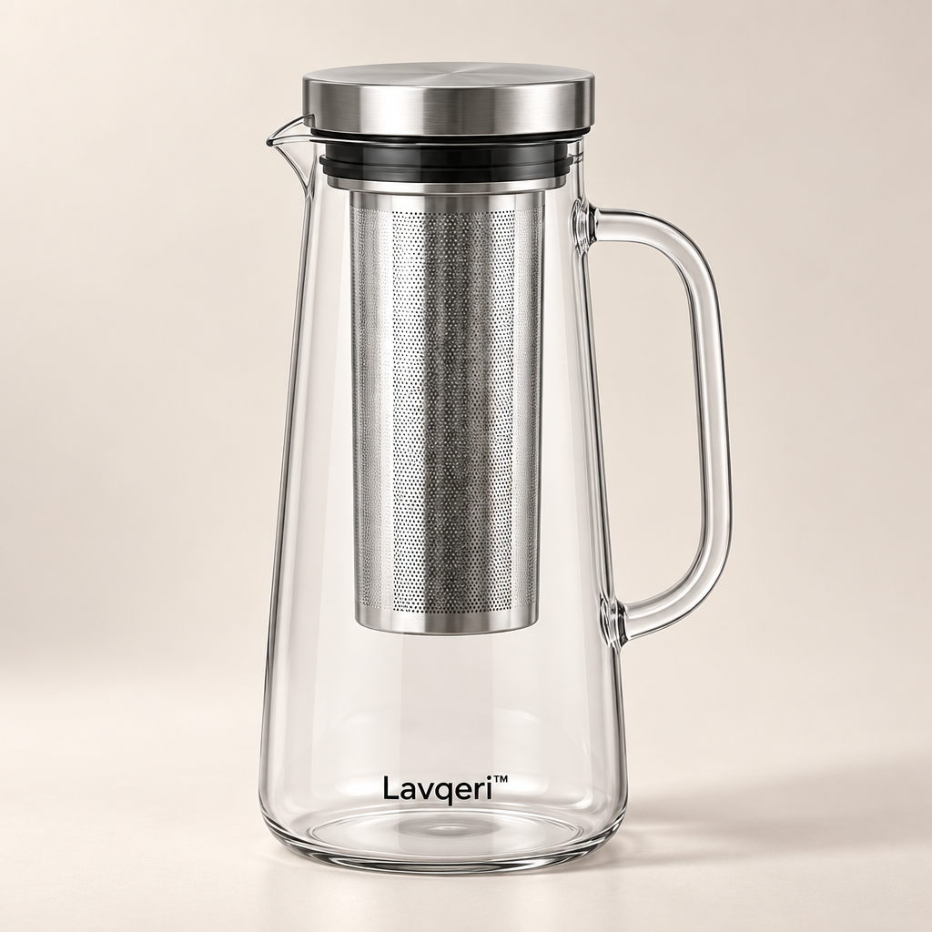 Lavqeri™ Large-Capacity Glass Cold-Brew Pitcher image 01