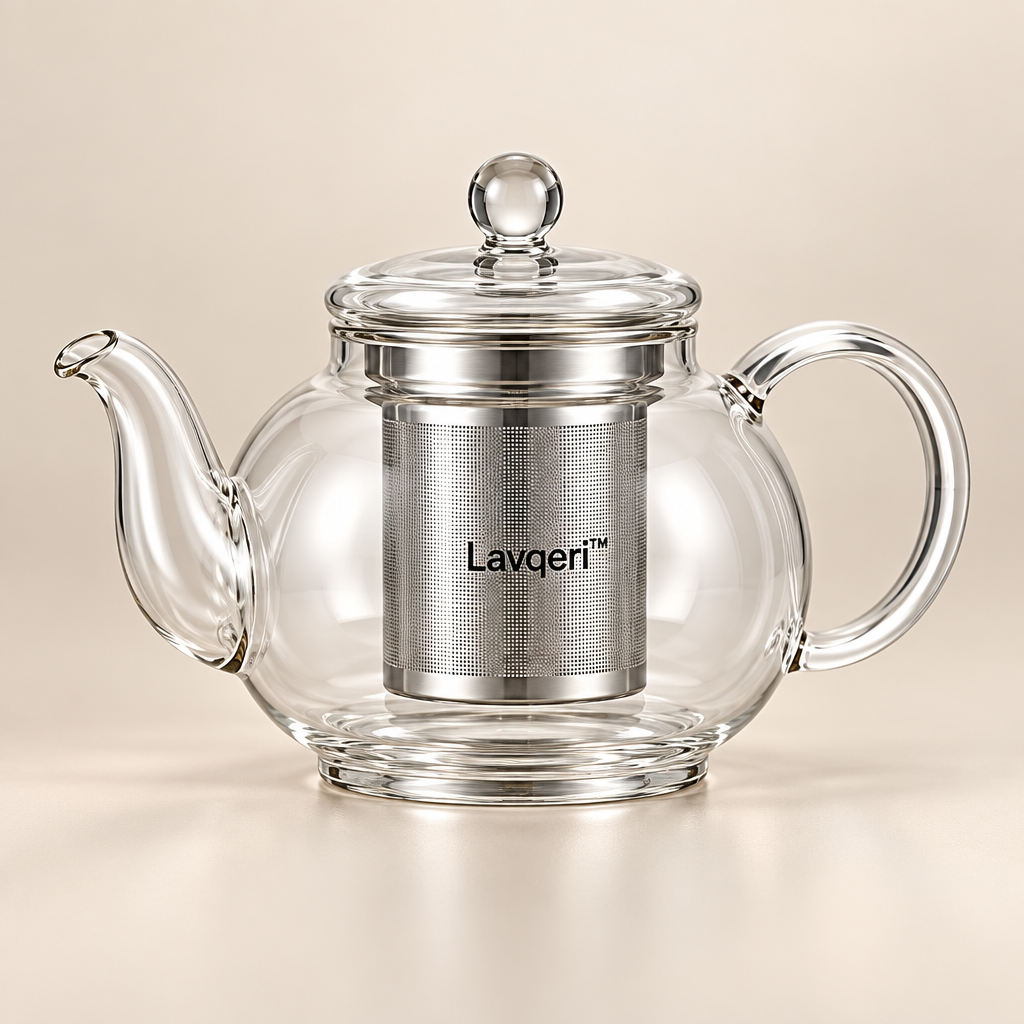 Lavqeri™ Heat-Resistant Glass Teapot image 01