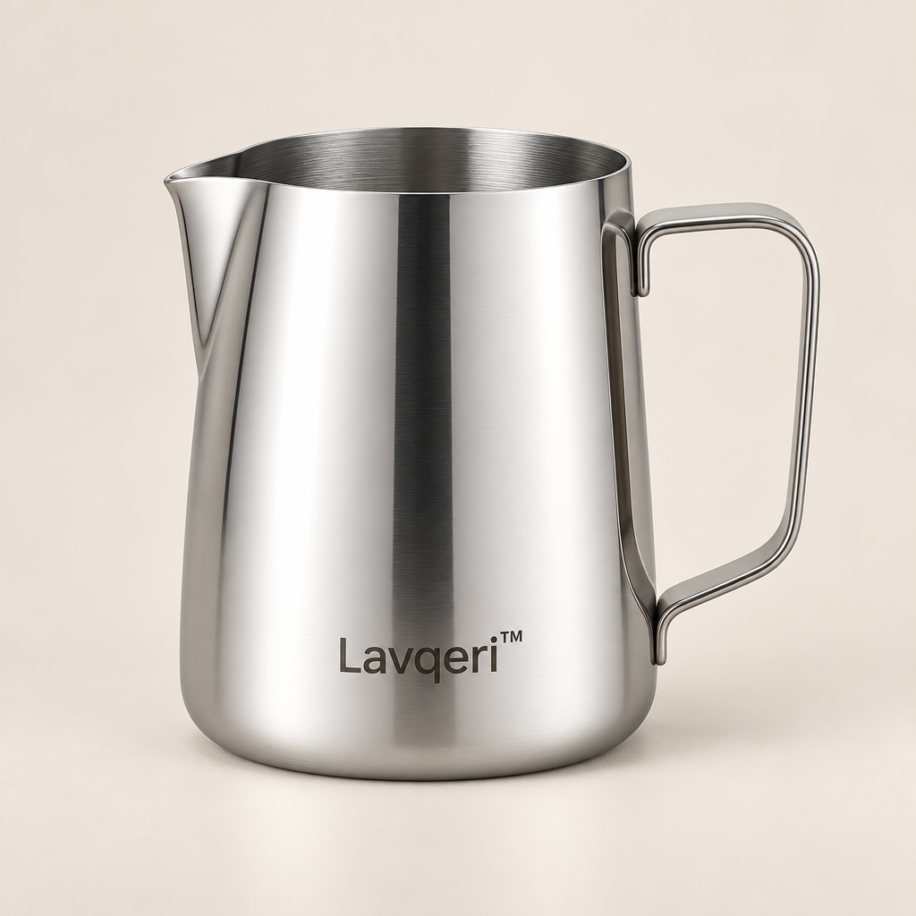Lavqeri™ Stainless Steel Coffee Milk Frothing Pitcher image 01